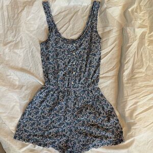 abercrombie kids floral romper